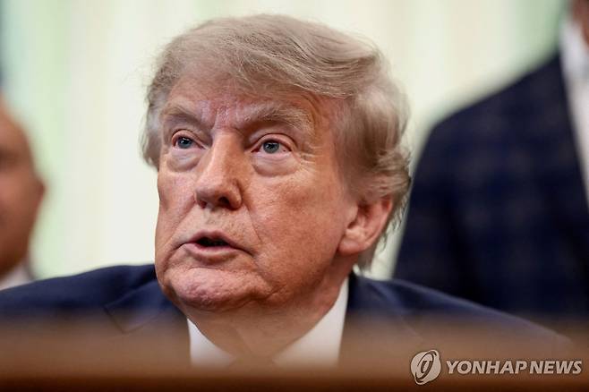 도널드 트럼프 미국 대통령 [로이터=연합뉴스. 재판매 및 DB 금지]