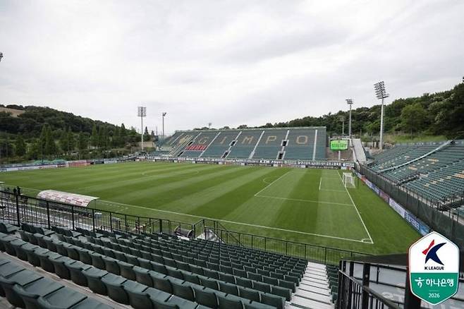 김포FC 홈 구장 김포솔터축구장.ⓒ 프로축구연맹