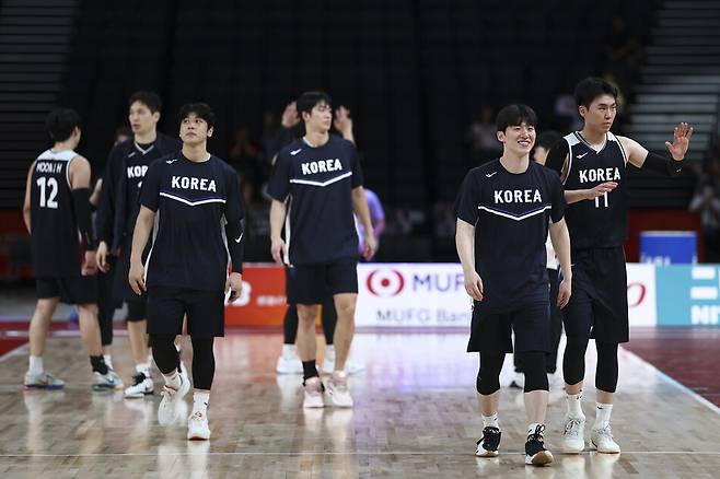 2026 아이치·나고야 아시안게임 한국 남자농구 대표팀이 지난 16일 요르단을 상대로 대승을 거뒀다. 연합뉴스
