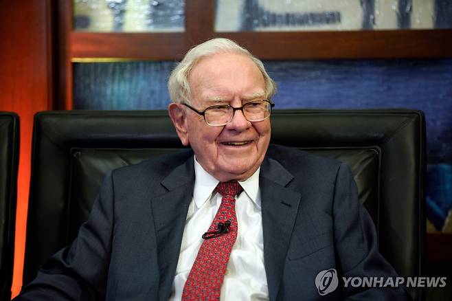 워런 버핏 버크셔 해서웨이 명예회장 [AP=연합뉴스 자료사진. 재판매 및 DB 금지]