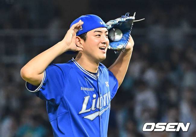 [OSEN=창원, 이석우 기자] 삼성 라이온즈 구자욱 004 2026.08.23 / foto0307@osen.co.kr