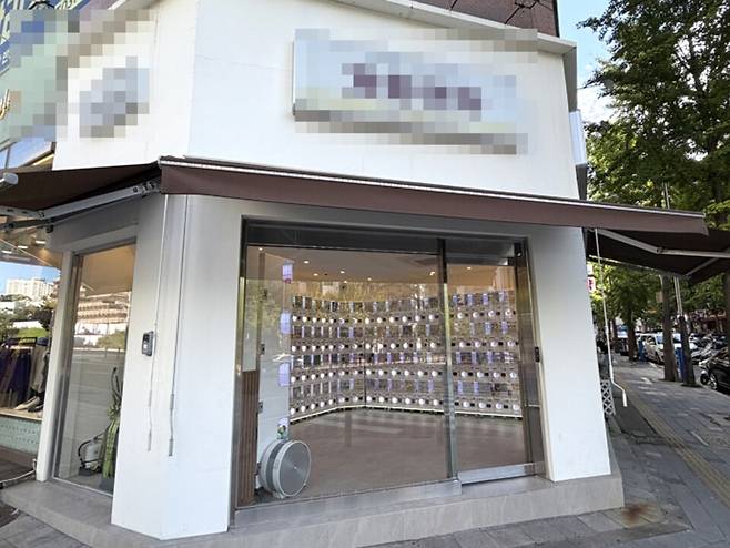 동탄 남광장 일대 한 점포가 기존 카페에서 가챠샵으로 업종을 바꿔 운영되고 있다. / 최준희 기자wsx3025@incheonilbo.com