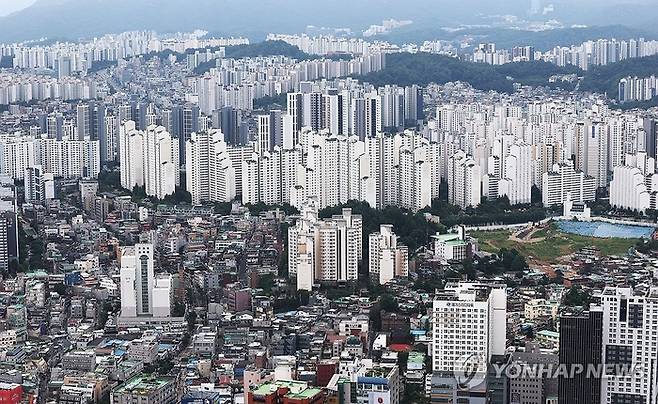 서울 시내 아파트 모습. [연합뉴스]