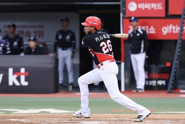 카스트로는 20일 NC전에서 맹타를 휘둘렀다. 사진=KIA 제공