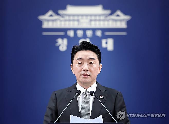 강훈식 비서실장 [연합뉴스 자료사진]