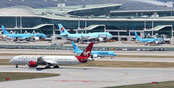인천공항 계류장 모습. [사진=연합뉴스]