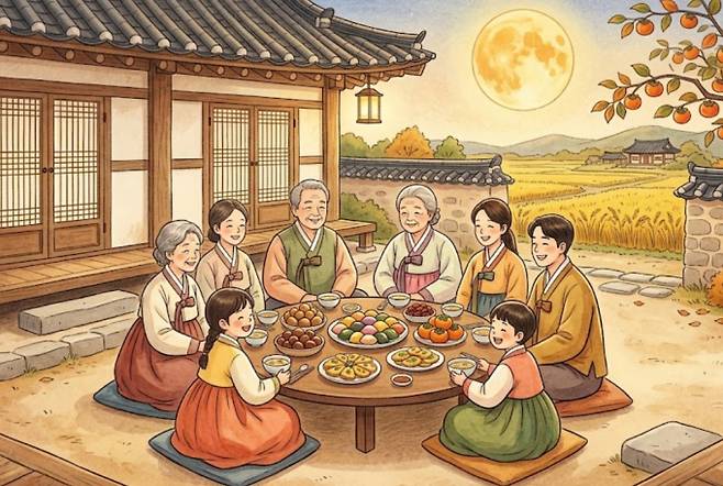 2026 추석 인사말 추천 문구 모음…다가오는 상사·거래처·가족·친구에게 보낼 말은?, ai이미지