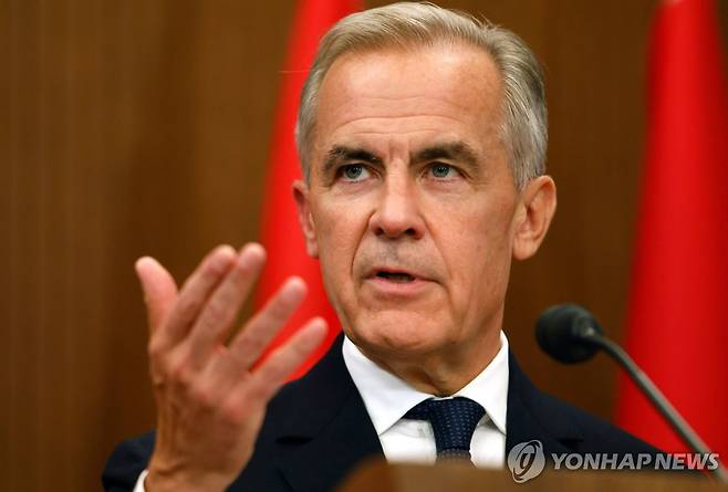 마크 카니 캐나다 총리  [AP=연합뉴스. 재판매 및 DB 금지]
