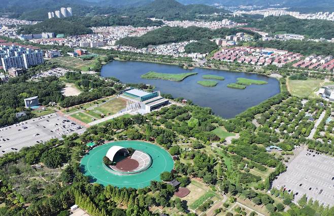 화랑유원지 일대 모습. 사진=안산도시공사