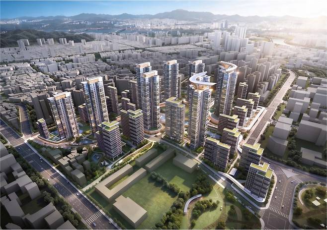 서울 양천구 목동10단지 투시도. (사진=서울시)