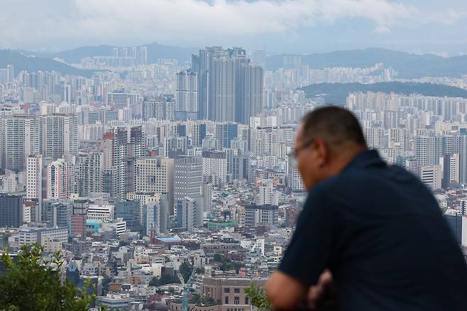 서울 시내 전경. 뉴시스