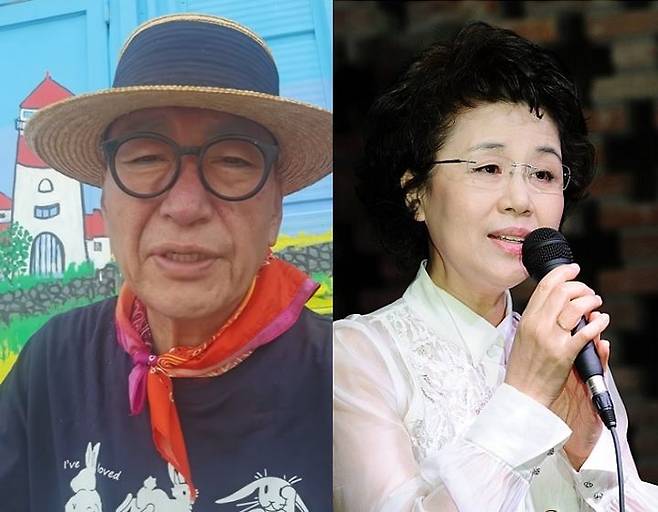 [서울=뉴시스] 배우 겸 방송인 유퉁이 지난 23일 후배 가수 김다현을 공개적으로 비판해 논란을 일으킨 심수봉에 대해 "생방송은 안 된다"고 말했다. (사진=유퉁 유튜브 채널, 뉴시스 DB) 2026.09.25. photo@newsis.com *재판매 및 DB 금지