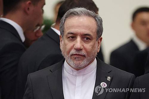 아바스 아라그치 이란 외무부 장관. [AFP 연합뉴스 자료사진. 재판매 및 DB 금지]