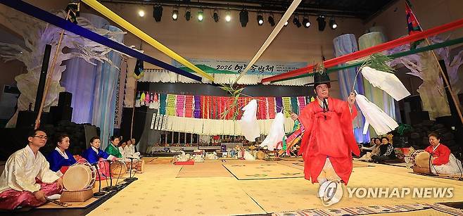 제주 칠머리당 영등송별제 [연합뉴스 자료 사진]