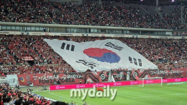 대한민국 축구대표팀과 우루과이의 9-10월 A매치 친선경기가 열리는 서울월드컵경기장./서울월드컵경기장=노찬혁 기자
