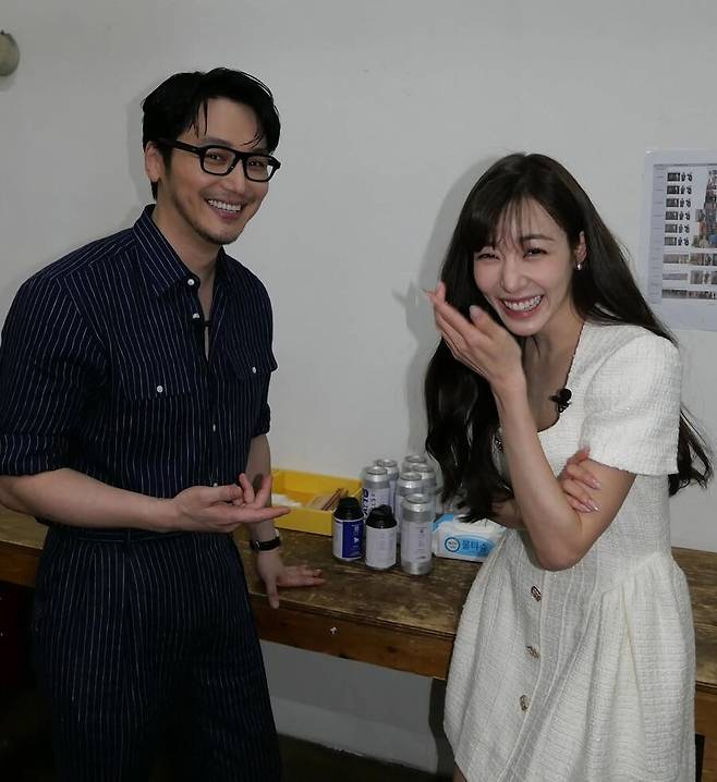 ▲ 변요한과 티파니영 부부. 출처|변요한 SNS