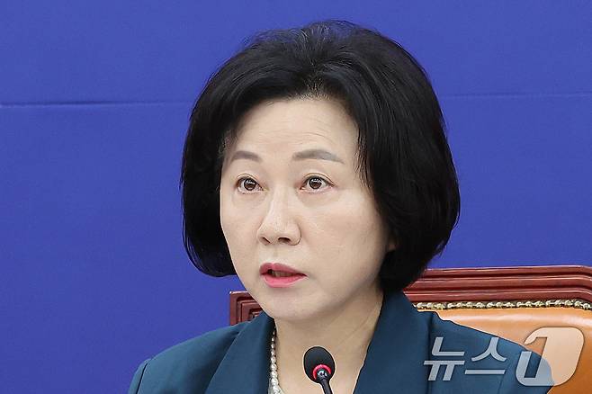 송옥주 더불어민주당 의원이 30일 서울 여의도 국회에서 발언하고 있다. 2026.6.30 ⓒ 뉴스1 신웅수 기자