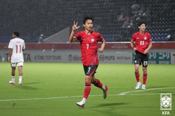엄지성(아시안게임 대표팀). 대한축구협회 제공