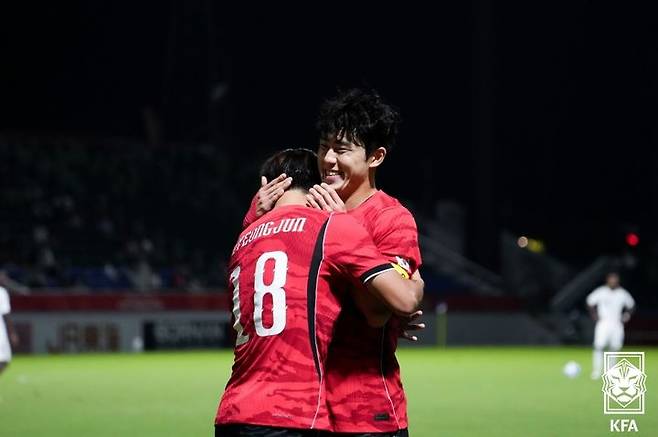 [나고야(일본)=뉴시스]이민성호 주장 이기혁. (사진=대한축구협회 제공)