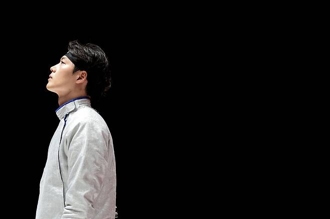오상욱 '가보자, 정상으로' / 사진=연합뉴스