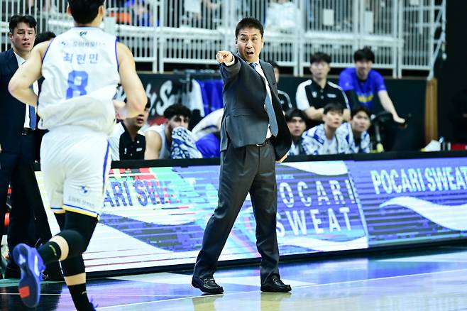 서울 삼성 김상식 감독. 사진제공=KBL