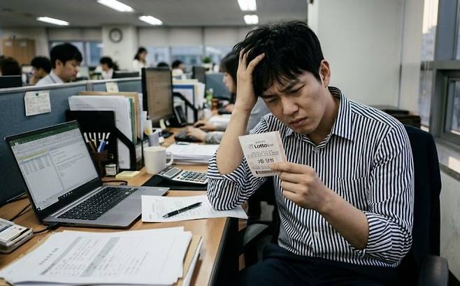 ** 팀장님이 준 로또, 3등 당첨! 💰 직장인의 딜레마와 현명한 선택은? #로또3등 #당첨금고민
**