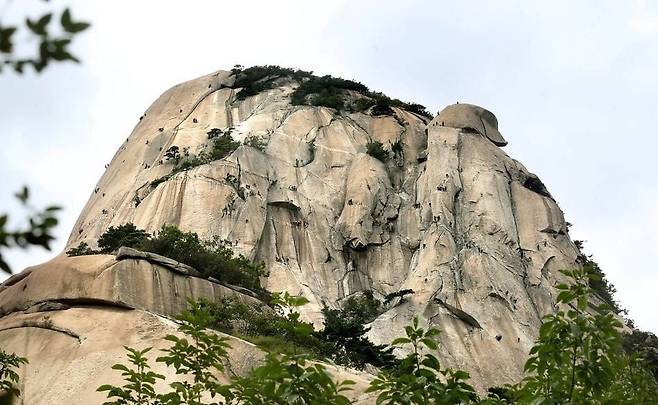 북한산 인수봉. 연합뉴스