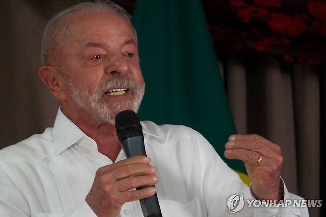 룰라 대통령 [로이터=연합뉴스. 재판매 및 DB 금지]