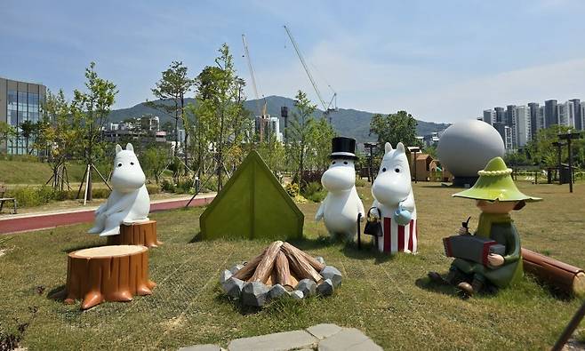 의왕시 무민공원 전경. 경기도 뉴스포털 갈무리