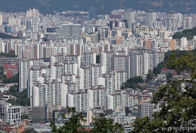 6일 오후 서울시내 아파트 모습. /사진=뉴시스