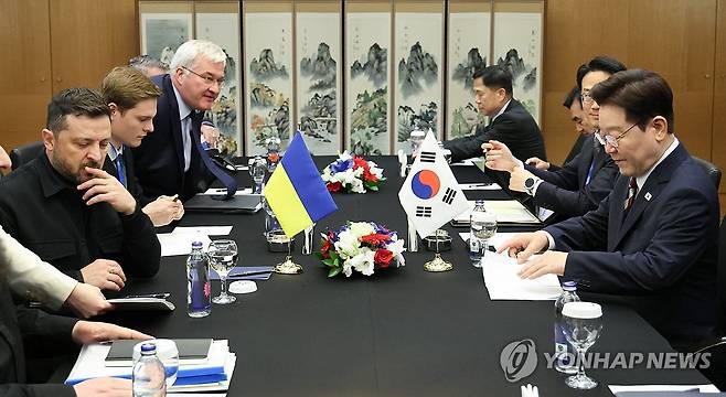 한-우크라이나 정상회담 [연합뉴스 자료사진]