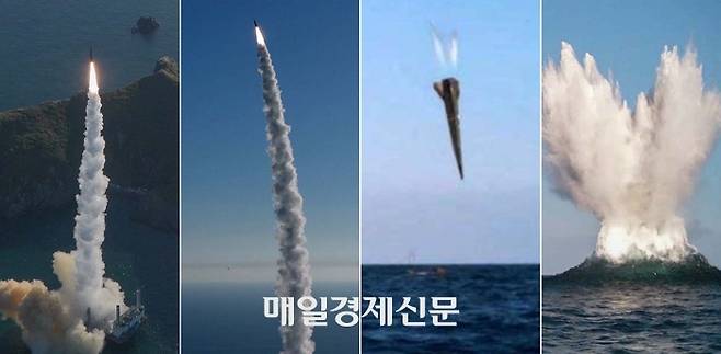 이재명 대통령의 참관하에 8일 시험발사된 대한민국 극초음속 미사일을 9일 청와대가 공개했다. 발사장면부터 탄착장면 까지. 청와대