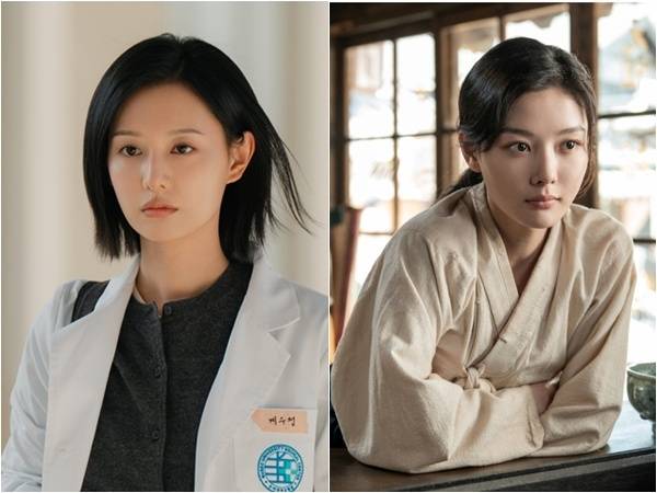 SBS '닥터X'의 김지원(왼쪽)과 tvN '100일의 거짓말'의 김유정