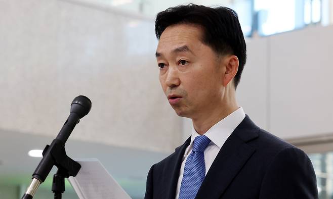 김지용 중대범죄수사청장 후보자. 뉴시스
