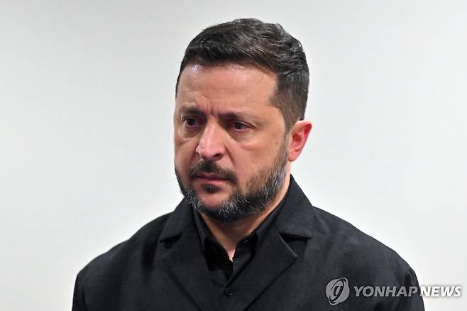 볼로디미르 젤렌스키 우크라이나 대통령 [EPA=연합뉴스. 재판매 및 DB 금지]