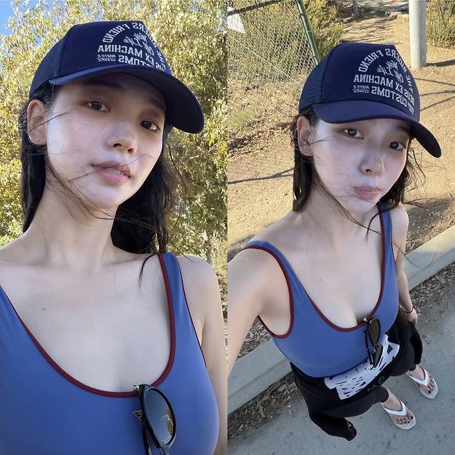 카리나 SNS 캡처.
