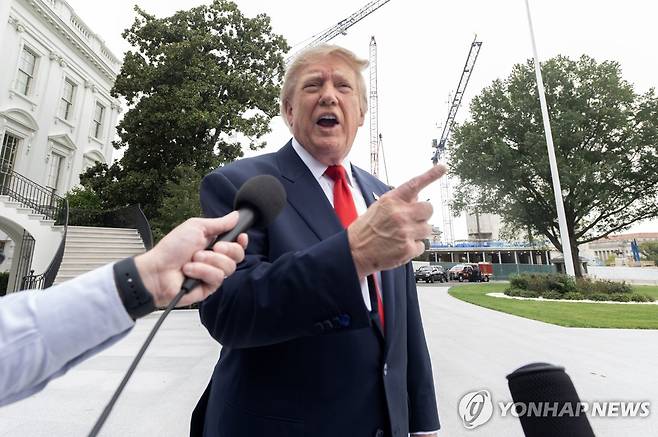 도널드 트럼프 미국 대통령 [EPA=연합뉴스. 재판매 및 DB 금지]