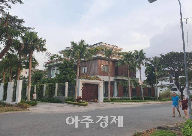 베트남의 한 고급 주택 단지의 모습 [사진=김혜인 통신원]