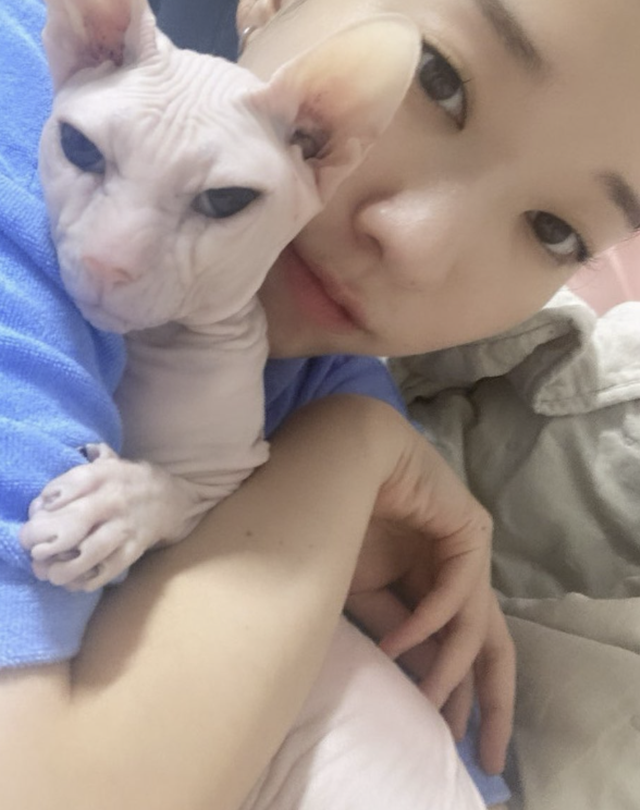 김선아. 사진l반려묘 SNS 캡처