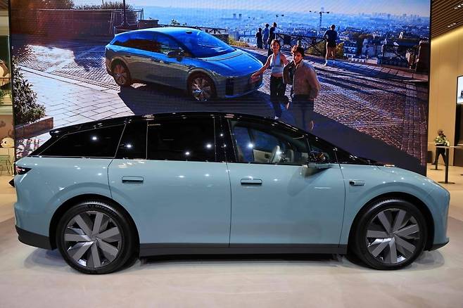 중국 전기차 업체 리오토의 ‘Li 6’ SUV. 사진=AFP
