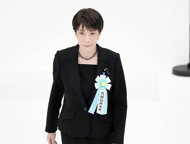 다카이치 사나에 일본 총리. 연합뉴스