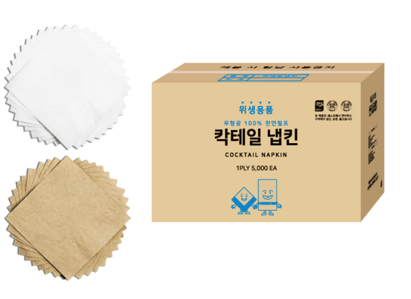 송림특수제지가 프랜차이즈 창업박람회에 참가해 매장용 냅킨등을 선보인다. [제공=송림특수제지]