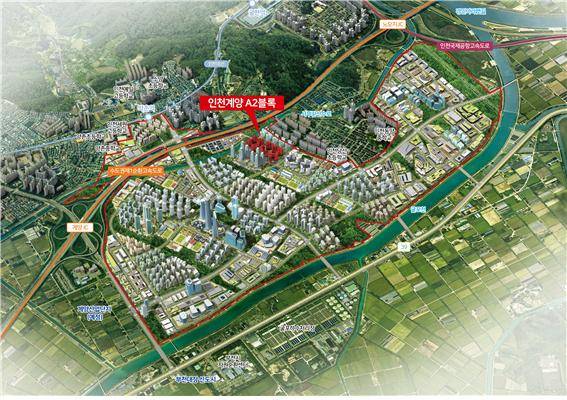 3기 신도시 중 가장 먼저 입주 예정인 인천 계양 지구 조감도/사진제공=LH