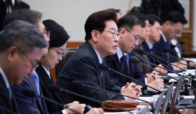 이재명 대통령이 20일 청와대에서 열린 국무회의에서 발언하고 있다. 2026.10.20 (ⓒ뉴스1, 청와대통신사진기자단, 무단 전재-재배포 금지)