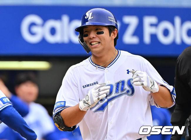 삼성 라이온즈 김영웅. /OSEN DB