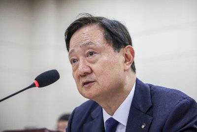 이찬진 금융감독원 원장이 10월 19일 서울 여의도 국회에서 금감원에 대한 정무위원회의 국정감사에 출석해 발언하고 있다. 뉴시스
