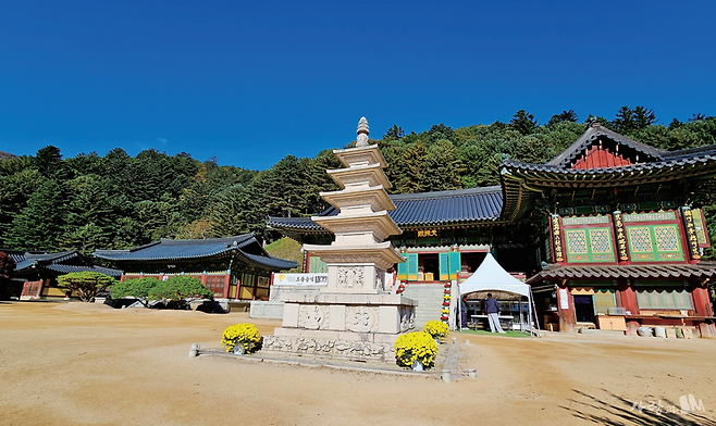 오대산 상원사 전경