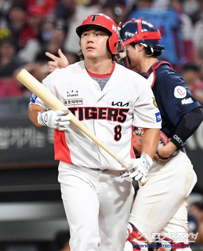 25일 광주 기아챔피언스필드에서 열린 KIA와 롯데의 경기. KIA 이창진. 광주=박재만 기자 pjm@sportschosun.com/2026.08.25/