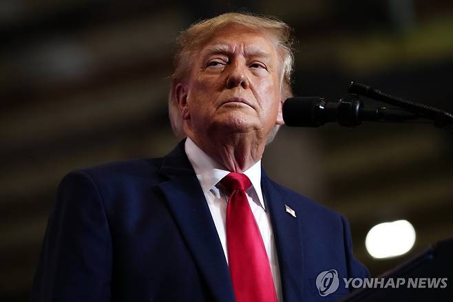 트럼프 대통령 [AP=연합뉴스. 재판매 및 DB 금지]