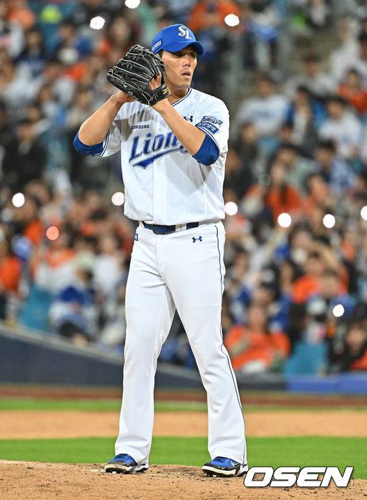 [OSEN=대구, 이석우 기자] 삼성 라이온즈 김재윤 029 2026.05.01 / foto0307@osen.co.kr